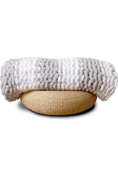 GENERAL Adyrescia Chunky Knit Blanket Throw | 100% Hand Knit with Jumbo Cheni...