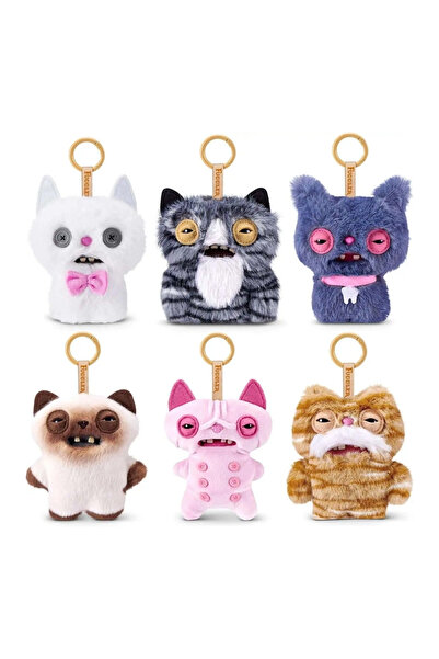 Feyza Oyuncak Fuggler | Anahtarlık Peluş 12 cm | 3+ Yaş | 1 Adet | İfade Bece...