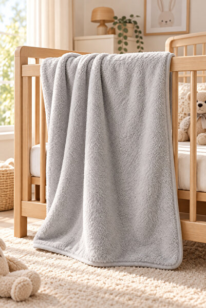 Senpai Wellsoft Baby Kids Blanket 100X150Cm Double Sided Swaddle Stroller Cov...