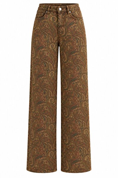 Laluvia Etnik Desenli Pantolon - 1242