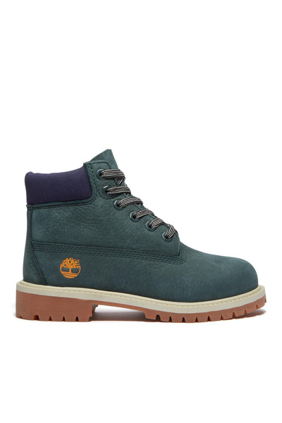 Timberland Premium 6 Inch Lace up Waterproof Children's Green Boots