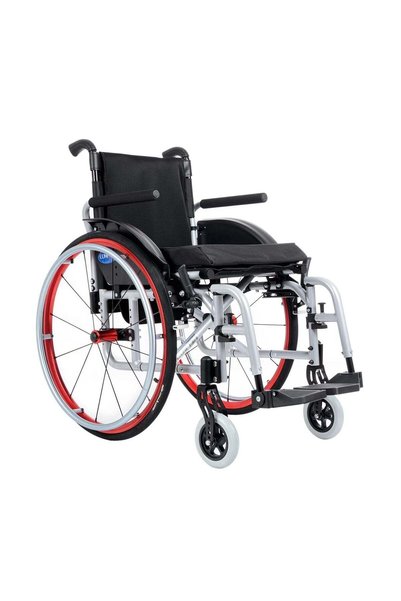 MEDİKALCİM Aktif Tekerlekli Sandalye | Hafif Alüminyum Şase, Quick Release Tekerlek, 15 kg, DM-315
