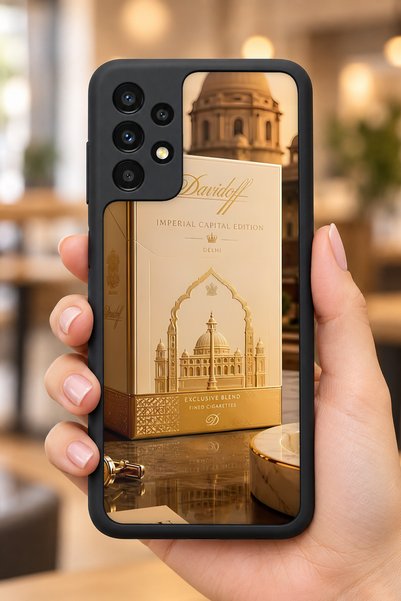 BGAKSESUAR Samsung Galaxy A13 / A23 Compatible Delhi Patterned Shockproof Cas...