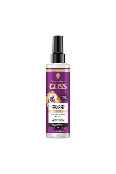 Gliss Full Hair Wonder Liquid Conditioner 200 ml - 5 Pieces