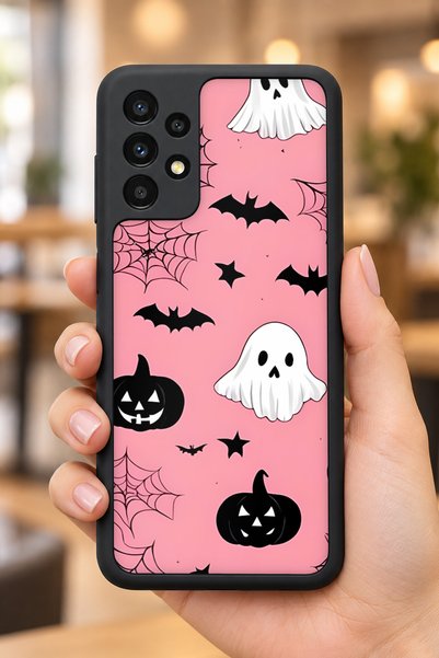 BGAKSESUAR Samsung Galaxy A13 / A23 Compatible Halloween Pattern Shockproof C...