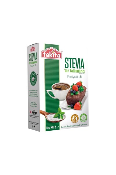 Takita Toz Tatlandırıcı 500 G - Dostu, Kan Şekerini Yükseltmez 5'li Avantaj Paketi - 5 Adet