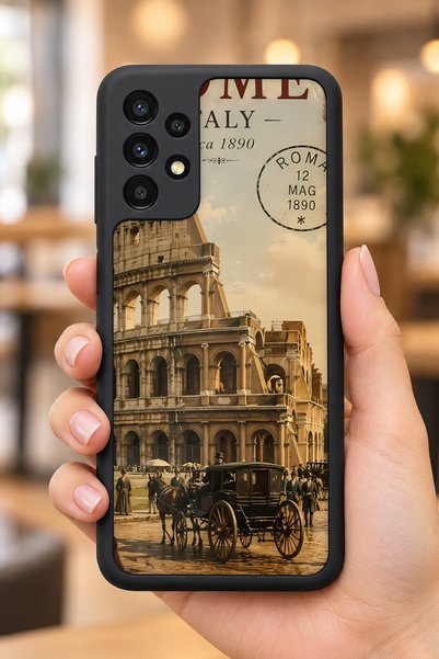 BGAKSESUAR Samsung Galaxy A13 / A23 Compatible Roman Pattern Shockproof Case ...