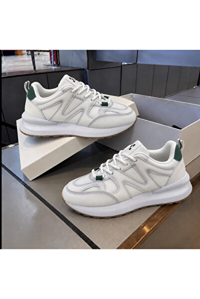 dehaine Γυναικεία casual sneakers, casual sneakers από οικολογικό δέρμα, άνετ...