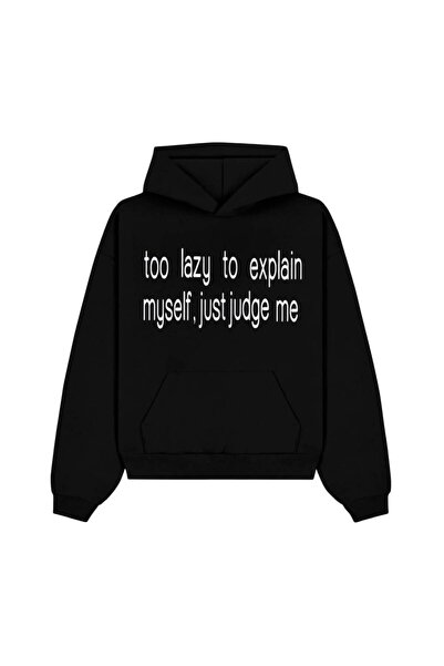 Too Lazy Oversize Hoodie