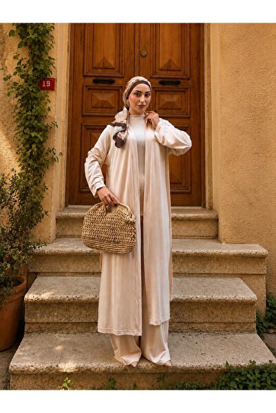 Zübeyde Sayın Women's Triple Combed Cotton Set