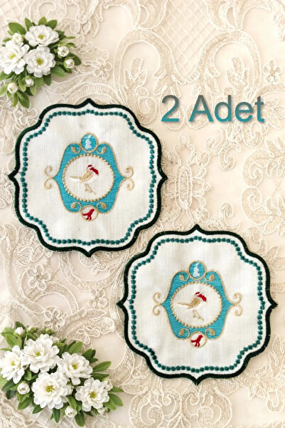 Sunum Peçete Kokteyl Peçete Kahve Yanı Sunum Peçete Mendil Love Birds Pip Studio Model