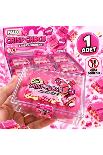 Genel Markalar Crisp Choco Crunch Çıtır Sukuşi Bitter Çikolata Sukuşi