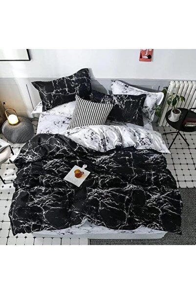 GOLDEN HOME طقم أغطية سرير مقاس كينج/مقاس فردي، غطاء لحاف، غطاء وسادة، 6 قطع،...