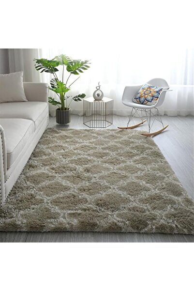 GENERAL Rainbow Area Rugs for Girls Bedroom, Fluffy Bedside Colorful Rug, Cut...