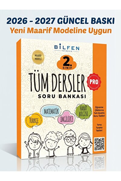Bilfen Yayıncılık 2. Sınıf Tüm Dersler Soru Bankası (Pro) MAARİF MODEL 2026 -...