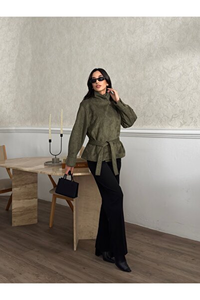 ZTO Women's Suede Coat