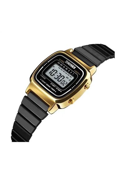 Skmei Ψηφιακό ρολόι χειρός - - 1901 - Gold/Black 2