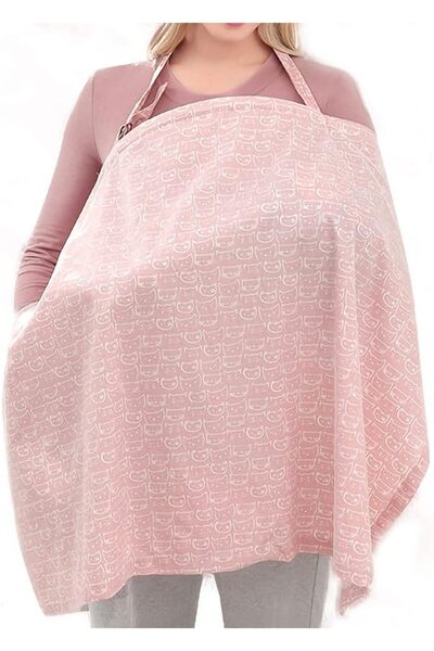 EXCEFORE Nursing Cover Cotton Breastfeeding Cover with Adjustable Strap, Soft...