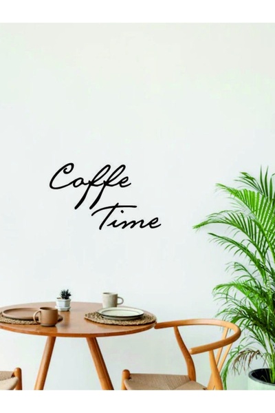 EYBA STİCKER Coffee Time Sticker Graffiti