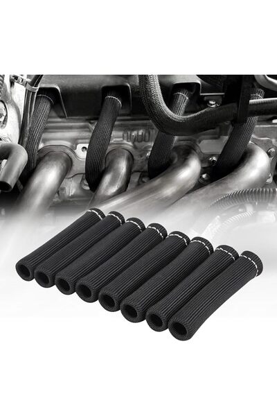 LBMT Heat Shield Sleeve, 2500 Degree Spark Plug Boot Protector, Wire Boots Wr...