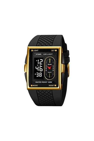 Skmei Ψηφιακό/αναλογικό ρολόι χειρός - - 2213 - Black/Gold/Black