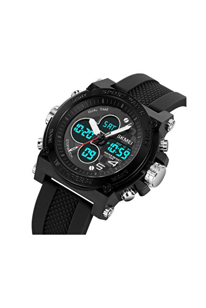 Skmei Ψηφιακό/αναλογικό ρολόι χειρός - - 2065 - Black/Black