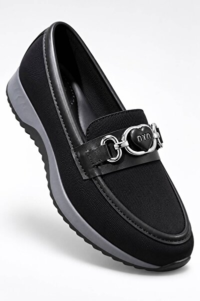 SOLERIUM SHOES Mevsimlik Günlük ortopedik rahat Tokalı kadın babet ayakkabı