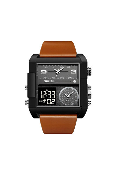Skmei Ψηφιακό/αναλογικό ρολόι χειρός - - 2020 - Brown/Black