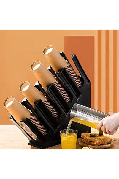 Vinnatsu Acrylic Cup Holder Organizer for Coffee Shop and Home Paper Cup Disp...