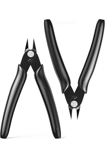 Aputue Wire Cutters, 2 PCS Precision Flush Cutters for Jewelry Making, Profes...