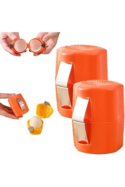 Yelajoy 2Pcs Red Egg Topper Cutter Tool, Egg Shell Opener, Eggs Cracker Tool,...