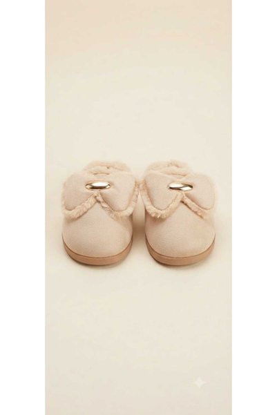 MY STİL MODA 3-Pack Women's Winter Slippers Daily Home Slippers Guest Dowry Bundle Bride 3-Piece Slipper Set
