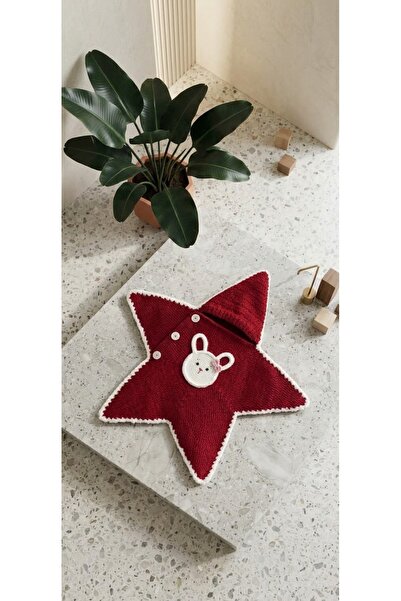 arte hobby Red Star Jumpsuit from Velvet Corduroy