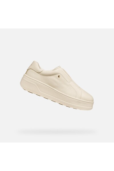 Geox Spherica Ecub-2 - Adidași de damă, crem