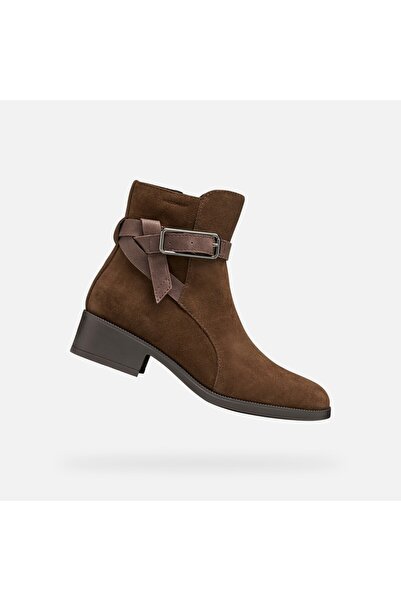 Geox Camexia WPF - Botine de damă, Maro închis
