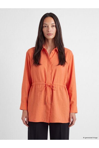 LC Waikiki قميص نسائي من مزيج المودال من LCW EVERYDAY