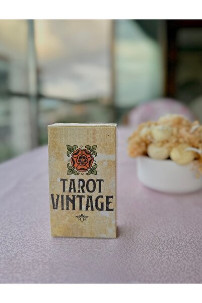 Galaksi Dükkanı Tarot Vintage /Tarot Kartları -10cm 6,5cm boyutlarında