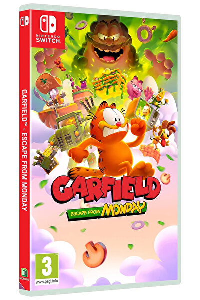 by Nintendo Garfield: Escape from Monday - Switch - Fiziki Kartuş Oyun - APLUS