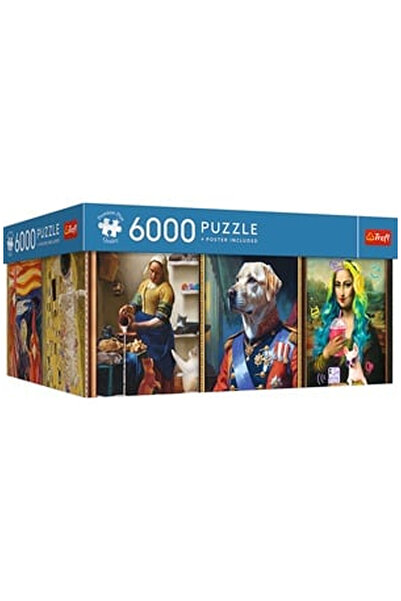 OEM Puzzle 6 Art Works (6000 de piese) & Poster - Trefl