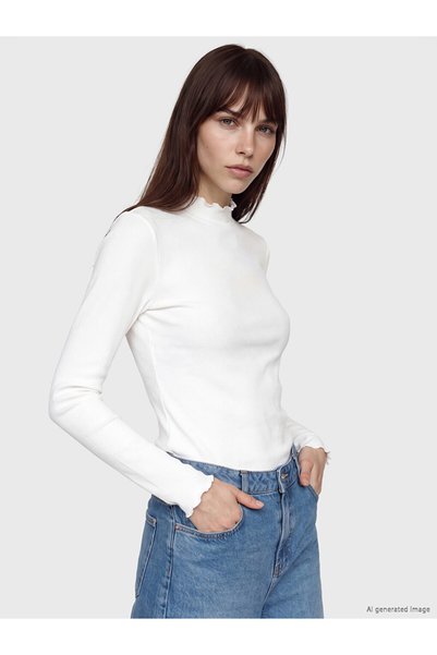 LC Waikiki Timeless Clothing & Timeless Choices High Neck Women's Ribbed Body...