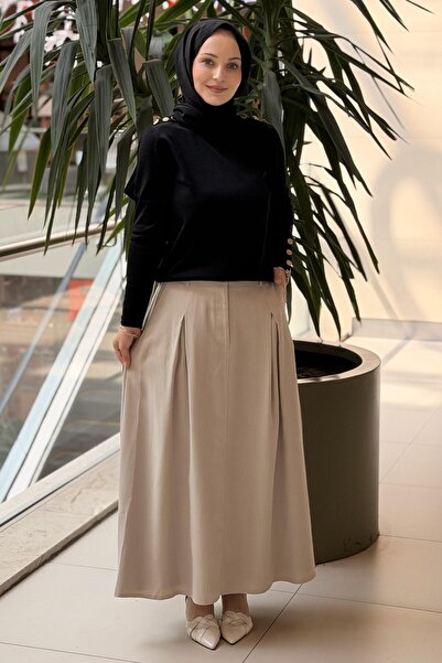 sentez giyim Sentez Lisa Pleated Skirt