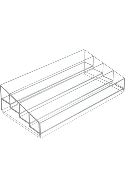 Interdesign منظم مستحضرات التجميل وطلاء الأظافر متعدد الطبقات من iDesign، مجم...