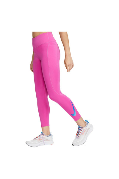 Nike Γυναικεία W DF Fast SW HBR MR 7/8 Κολάν Μ