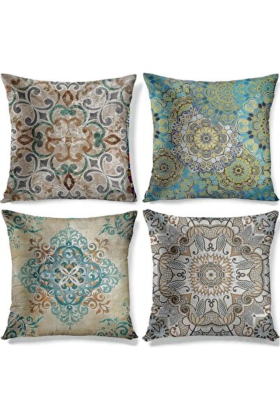 GENERAL Decorative Linen Pillow Covers Breathable Pillowcases Bohemian Style ...