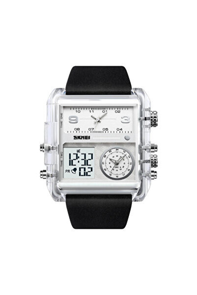 Skmei Ψηφιακό/αναλογικό ρολόι χειρός - - 2020 - White Transparent