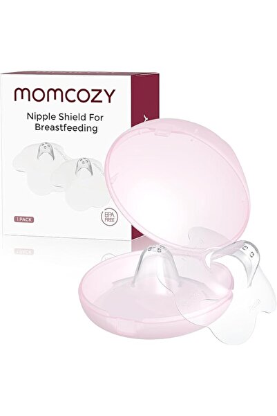 Momcozy Nipple Shield, Floral Contact Nipple Shield for Breastfeeding Moms wi...
