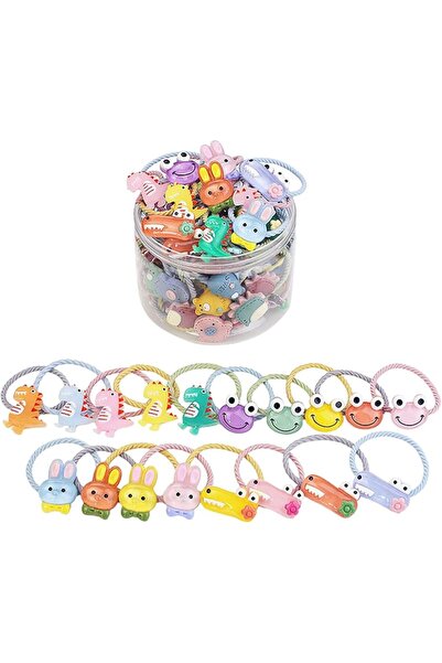 Shining Diva Fashion 20 pcs Combo Elastic Hair Bands Ties Accessories for Kid...
