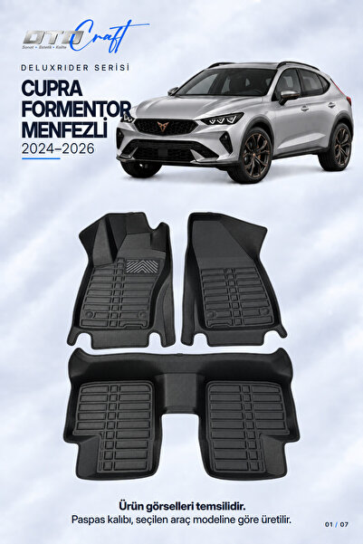 OTOCRAFT Cupra Formentor Menfezli (2024-2026) Araca Özel DeluxRider Lüks Havu...
