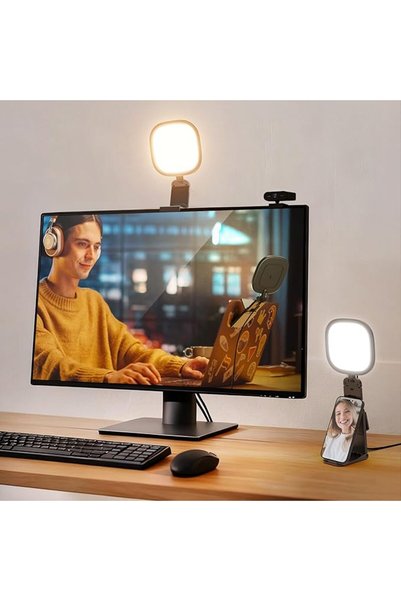 NEEWER BASICS 5" Monitor Light, Zoom Lighting for Video Conference, NL10