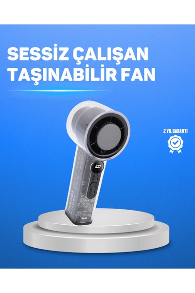 Eco Lounge Ultra Sessiz USB Şarjlı Fan | Taşınabilir ve Hafif Tasarım